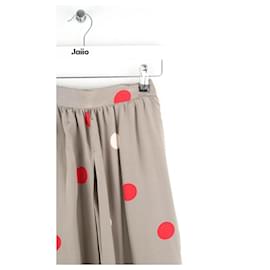 Balenciaga-Gray silk skirt-Grey