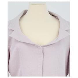 Thierry Mugler-Veste en laine-Violet