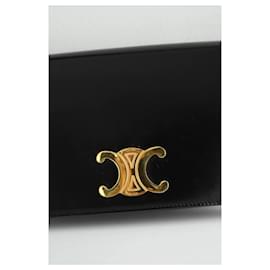 Céline-Sac à main en cuir-Noir