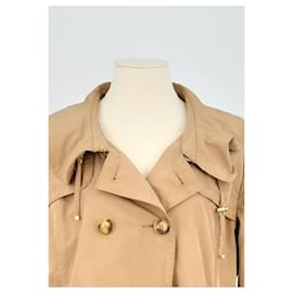 Moncler-Trench-coat-Camel