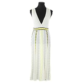 Missoni-Robe en coton-Blanc