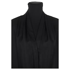 Sandro-Blouse en soie-Noir
