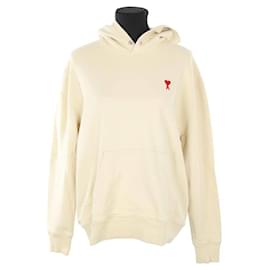 Ami-Sweatshirt en coton-Beige