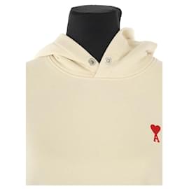 Ami-Sweatshirt en coton-Beige