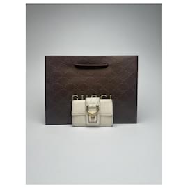 Gucci-Sacs, portefeuilles et étuis GUCCI T. Cuir-Blanc