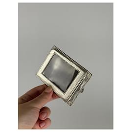 Miu Miu-MIU MIU Purses, wallets & cases T.  Leather-Silvery
