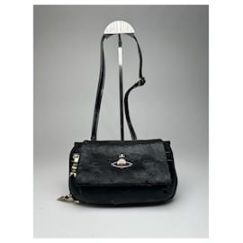 Vivienne Westwood-VIVIENNE WESTWOOD Sacs à main T. Cuir vegan-Noir