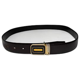 Dior-Ceinture DIOR T.cm 90 en cuir-Marron
