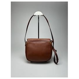 Burberry-Sacs à main BURBERRY T. Cuir-Marron