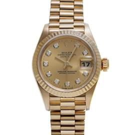 Rolex-Montre pour femmes Rolex Datejust 10P Diamant-Autre