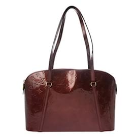 Louis Vuitton-Sac à épaule Avalon MM en Monogram Vernis Louis Vuitton-Rouge