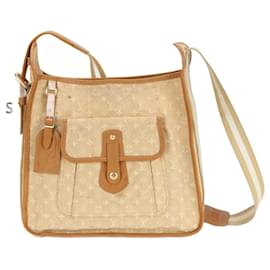 Louis Vuitton-Sac à épaule Louis Vuitton Monogram Mini Busas Marie Kate-Beige