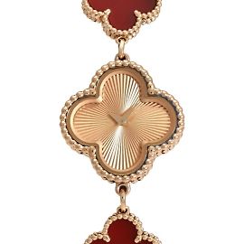 Reloj Sweet Alhambra con esfera rosa de Van Cleef & Arpels Otro
