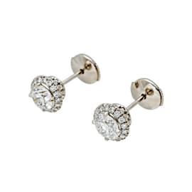 Harry Winston-Boucles d'oreilles classiques en platine Harry Winston-Autre