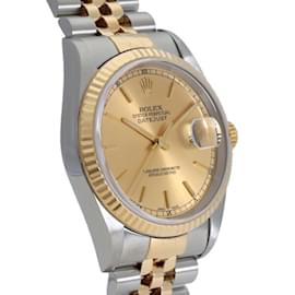 Rolex-Rolex Datejust 36 16233 Champagne Bar Dial Watch-Other