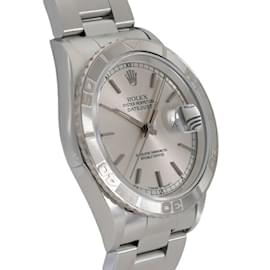 Rolex-Rolex Datejust 36 Thunderbird 16264 Silver Bar Dial Watch-Other