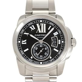 Cartier-Cartier Calibre De W7100016 Black Dial Men's Watch-Other