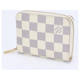 Louis Vuitton-Portefeuille bi-fold Damier Azur Louis Vuitton-Autre