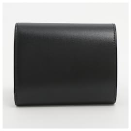 Céline-Céline Triomphe Petit Portefeuille à Rabat-Noir