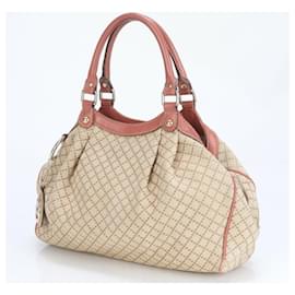 Gucci-Gucci Sukey Diamante Handbag-Beige