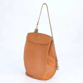 Hermès-Sacoche en cuir Pourcel d'Hermès-Marron