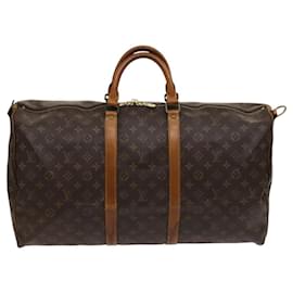 Louis Vuitton-Louis Vuitton Keepall 55-Brown