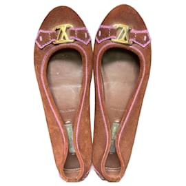 Louis Vuitton-Ballet flats-Dark purple