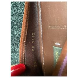 Louis Vuitton-Ballet flats-Dark purple