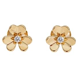 Van Cleef & Arpels-Boucles d'oreilles Mini Modèle Frivole K18 Or Jaune de Van Cleef & Arpels-Autre