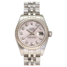Rolex-Montre Rolex Datejust 26 cadran rose-Autre