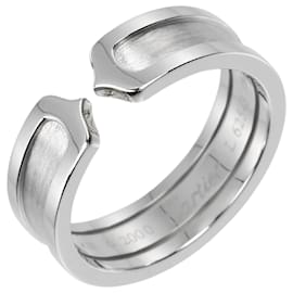 Cartier-Cartier 18K White Gold Band Ring-Other