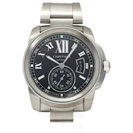 Cartier-Cartier Calibre De W7100016 Black Dial Men's Watch-Other