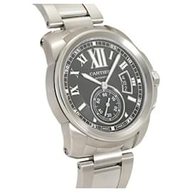 Cartier-Cartier Calibre De W7100016 Black Dial Men's Watch-Other