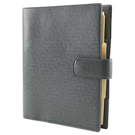 Louis Vuitton-Louis Vuitton Taiga Leather Agenda GM Planner Cover-Other,Dark green