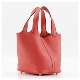 Hermès-Sac à main Hermes Picotin Lock 18 PM-Rose