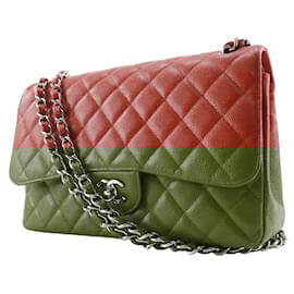 Chanel-Chanel Deca Matelasse 30 Shoulder Bag-Orange