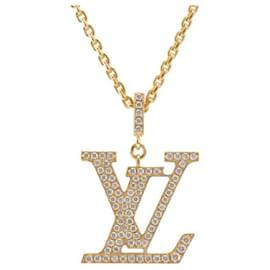 Louis Vuitton-Pendentif Louis Vuitton LV GM en or jaune K18-Autre