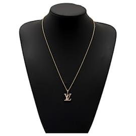 Louis Vuitton-Pendentif Louis Vuitton LV GM en or jaune K18-Autre