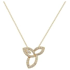 Harry Winston-Collier Harry Winston Lily Cluster en or jaune 18K-Autre