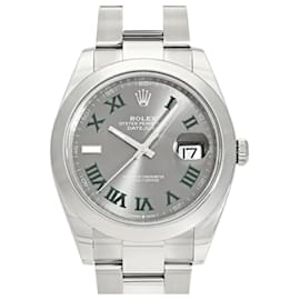 Rolex-Rolex Datejust 41 126300 Slate Green Roman Dial Men's Watch-Other