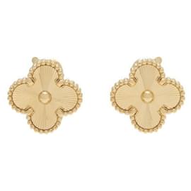 Van Cleef & Arpels-Boucles d'oreilles en or jaune 18k Van Cleef & Arpels Alhambra-Autre