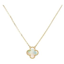 Van Cleef & Arpels-Collier en or jaune 18 carats Van Cleef & Arpels Alhambra-Autre