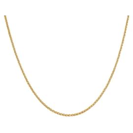 Cartier-Collier Spike en chaîne Cartier en or jaune 18K-Autre