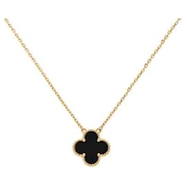 Van Cleef & Arpels-Collier en or jaune 18k Van Cleef & Arpels Alhambra-Autre