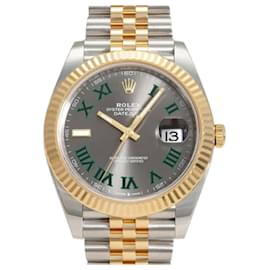 Rolex-Rolex Datejust 41 126333 Slate Green Roman Dial Men's Watch-Other