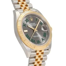 Rolex-Rolex Datejust 41 126333 Slate Green Roman Dial Men's Watch-Other