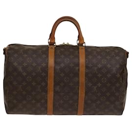 Louis Vuitton-Louis Vuitton Keepall Bandouliere 50-Brown