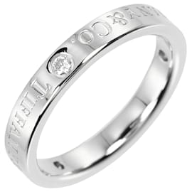 Tiffany & Co-Bague en platine et diamant Tiffany & Co.-Autre