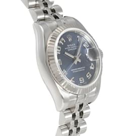 Rolex-Rolex Datejust 26 179174 Blue Arabic Dial Watch-Other