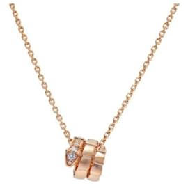 Bulgari-Collier Bvlgari Serpenti en or rose 18K-Autre